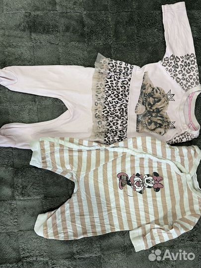 Детские вещи пакетом на девочку 62