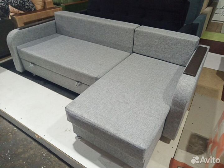Угловой диван пружинный блок 