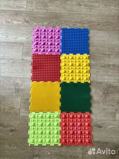 Набор ортопедических(массажных) детских ковриков