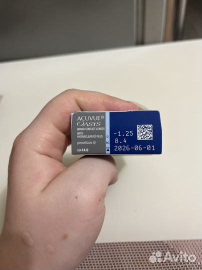 Линзы контактные acuvue oasys