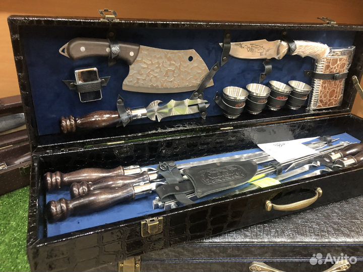 Шашлычный набор Эконом в кейсе