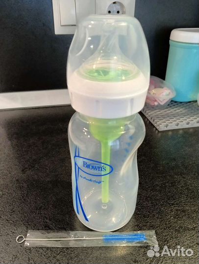 Бутылочка Dr. Brown's + ложка