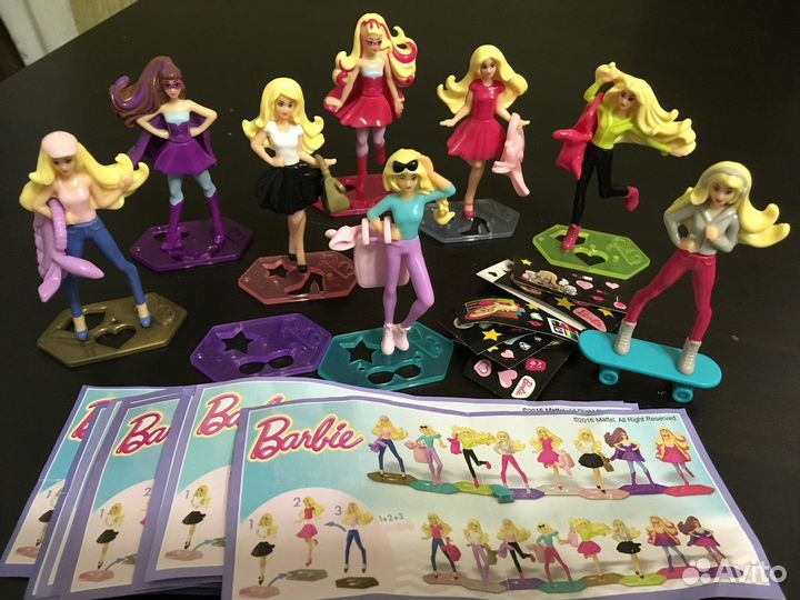 Серия киндер Барби. 2017 год