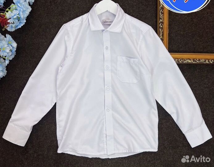 Рубашка школьная мальчика