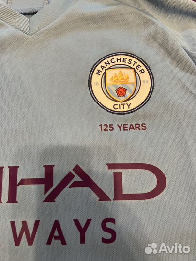 Puma футболка игровая футбольная Manchester City