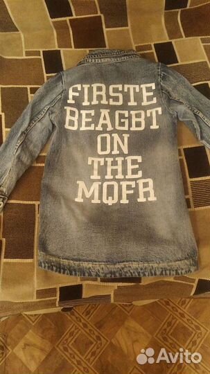 Джинсовая куртка для девочки