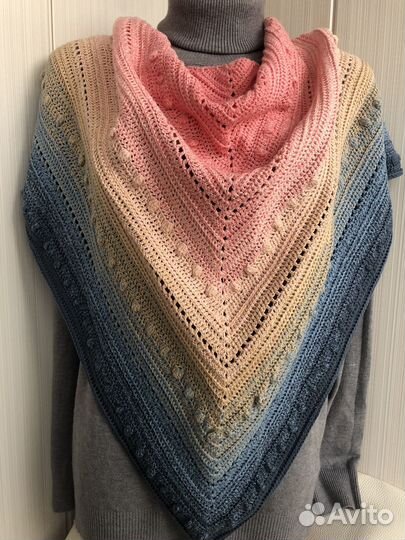 Шаль, ассиметричный платок