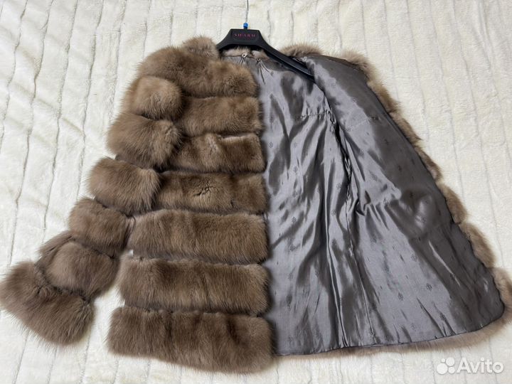 Шуба (куница) размер 44