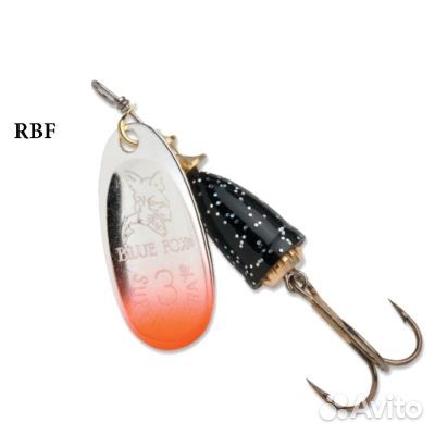 Блесна вращающаяся blue FOX Fluorescent 3 RBF