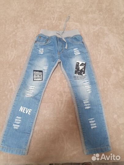 Джинсовый костюм на мальчика