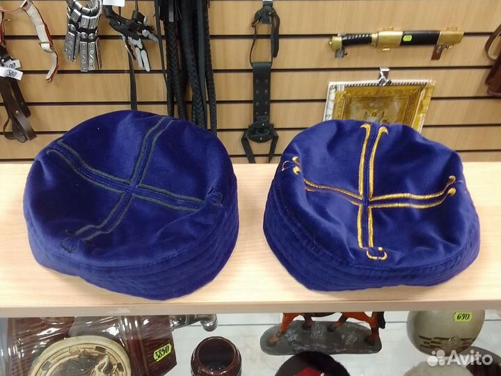 Папахи, кубанки, тафья, верхушки