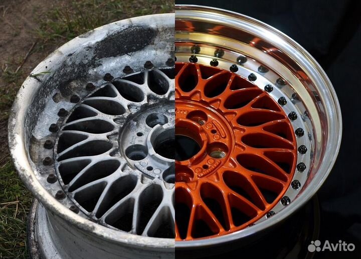 Порошковая окраска дисков. Шиномонтаж. Правка