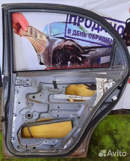 Дверь задняя правая Chevrolet Lanos