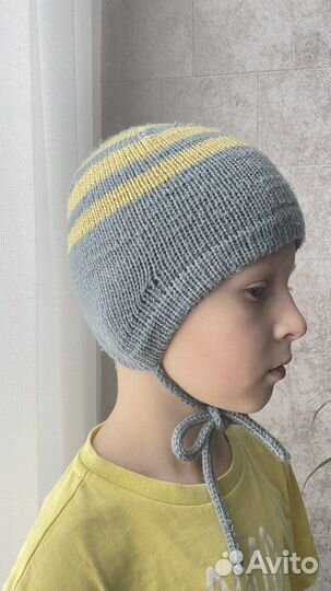 Вязаная шапка на заказ