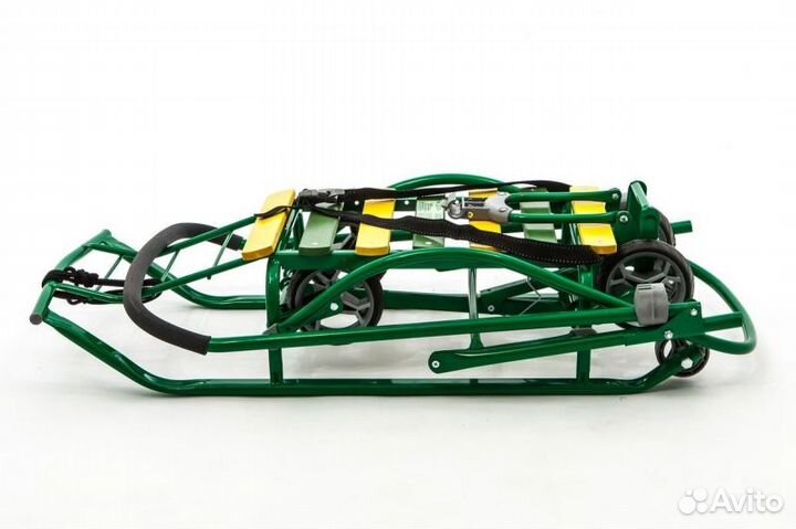 Санки детские nikki 3/32 выдвижные колеса, складна