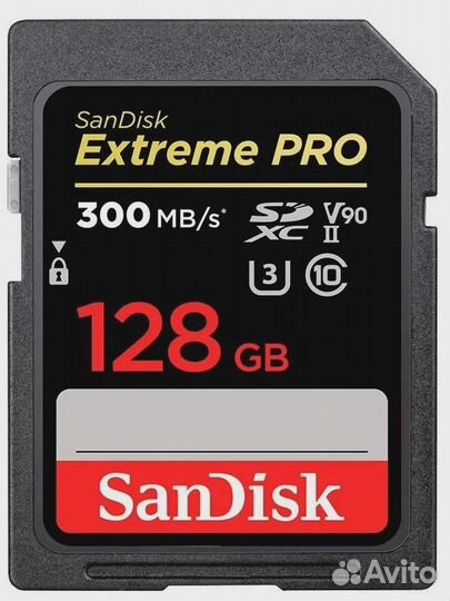 SanDisk sdxc 128GB Extreme Pro Class. новый