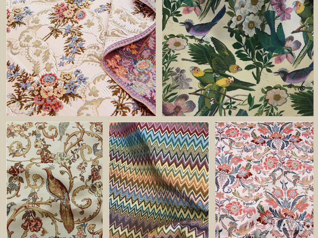 Ткань Гобелен мебельная, для штор, для покрывал