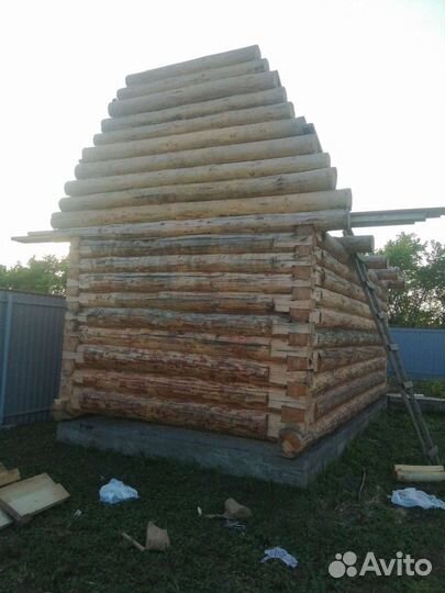 Срубы, бани под ключ. Ремонт крыш. Монтаж сайдинга