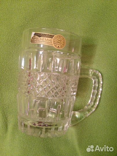 Пивные кружки богемский хрусталь Чехия