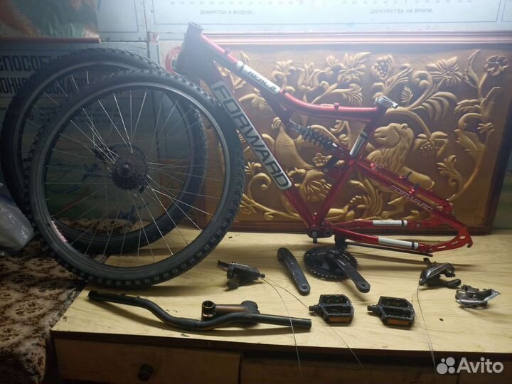 Запчасти на велосипед мтб 26 24