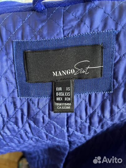 Пальто Mango шерсть 40/XS