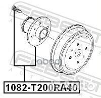 Ступица колеса задняяс ABS Chevrolet Aveo T250