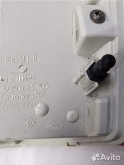 Фара задняя левая на skoda octavia a7