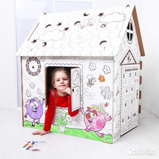 Дом из картона