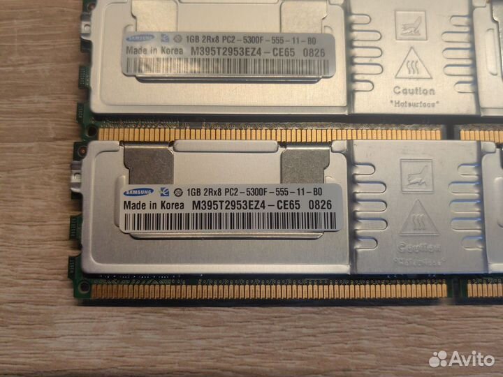 Оперативная память DDR2 ECC 2 Gb лот