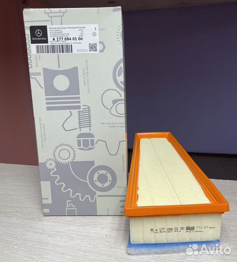 Воздушный фильтр Mercedes-Benz A1770940100