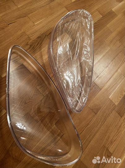 Новые стекла фар Mercedes-Benz s-class W220