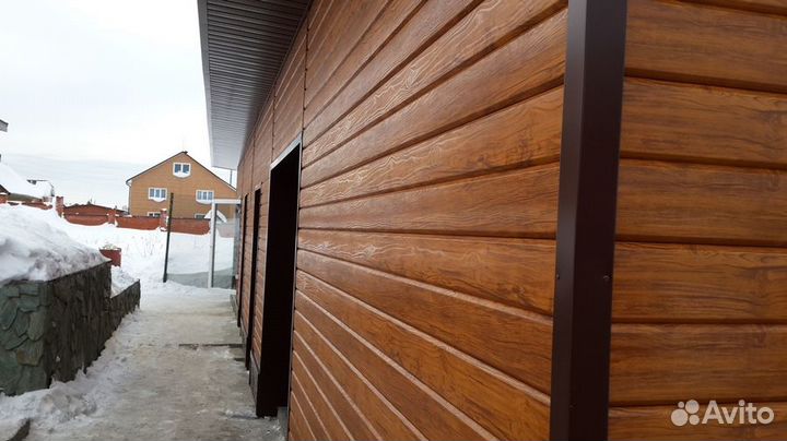 Сайдинг Металл 0.4мм, 0.45мм, 0.5мм и Пвх