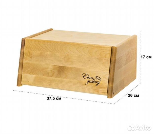 Хлебница деревянная