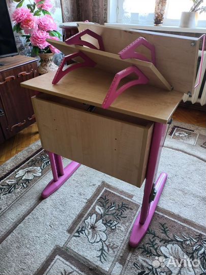 Растущая парта и стул деми
