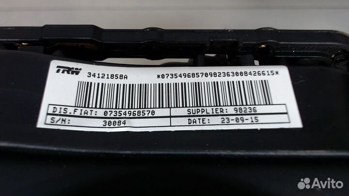 Подушка безопасности водителя Fiat Doblo 2015, 201