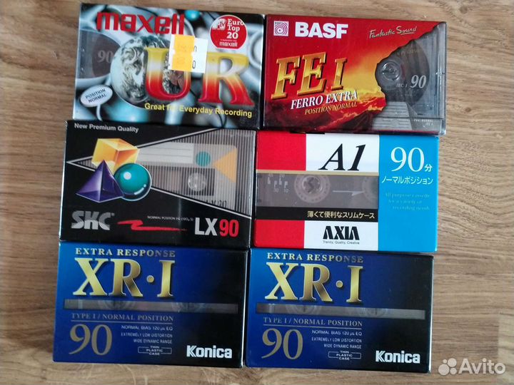 Кассеты новые