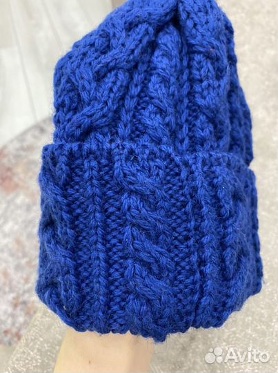 Шапка женская вязаная