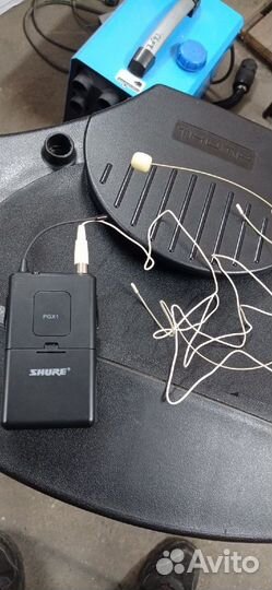 Головной микрофон Shure PGX1- мадонка+передатчик