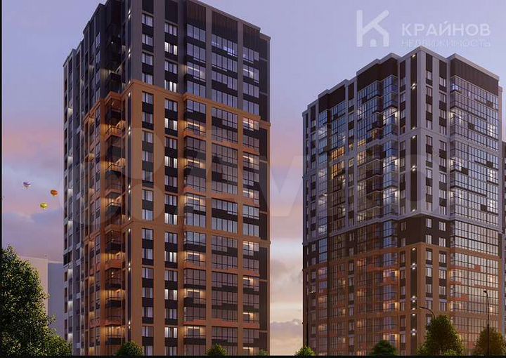 Квартира-студия, 23,8 м², 5/19 эт.