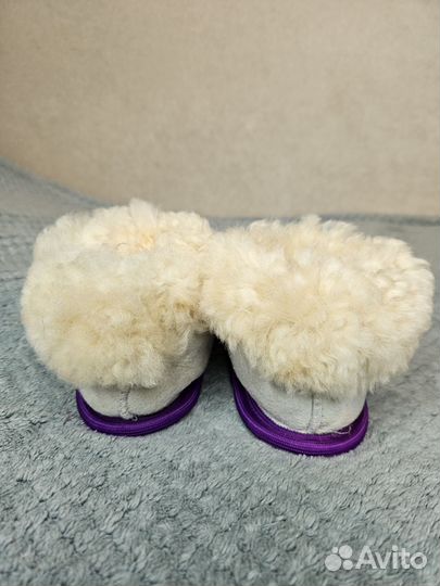 Тапочки новые детск. нат.мех, 25-26 р
