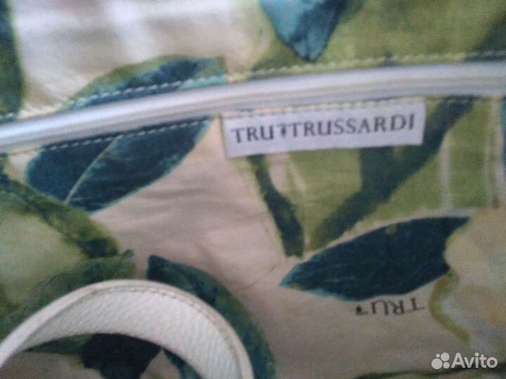Trussardi пляжная корзинка оригинал