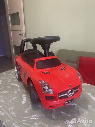 Машинка детская каталка Mercedes-Benz SLS