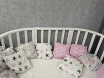 бэушные кроватки детские. 6. детская кровать б/у. детские мебель для девочек. выкатная кровать радуга 1.