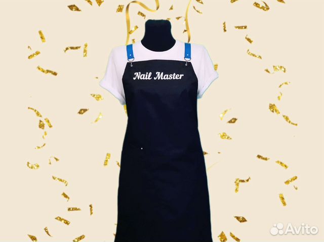 Фартуки для мастера маникюра с вашим логотипом