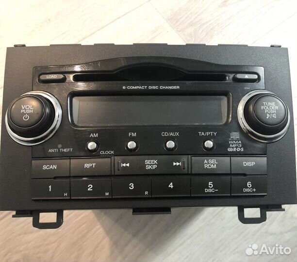 Штатная магнитола Honda C-RV 3