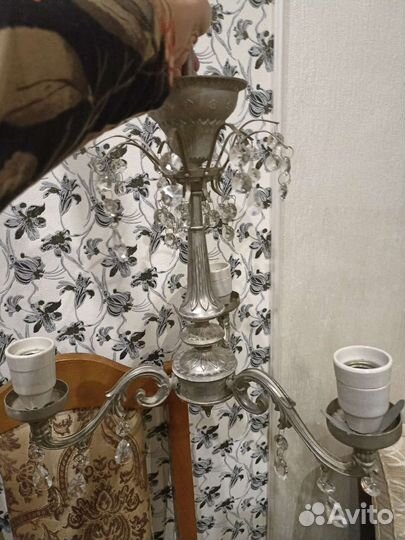 Люстра 3-х рожковая (Чехия ) СССР
