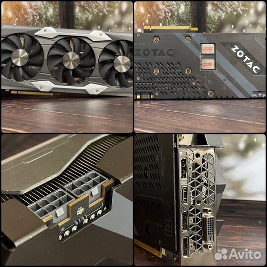 GTX 1080 ti Zotac Gaming AMP