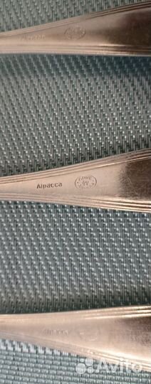 Alpacca старинные столовые приборы