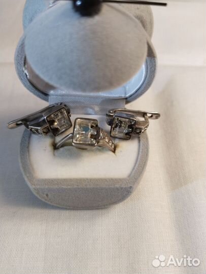 Серьги серебро 925