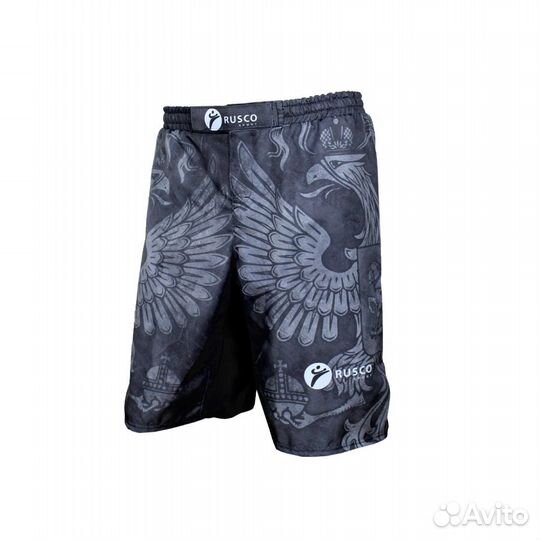 Шорты для мма Rusco Blaсk Herb размер L,XL,XXL